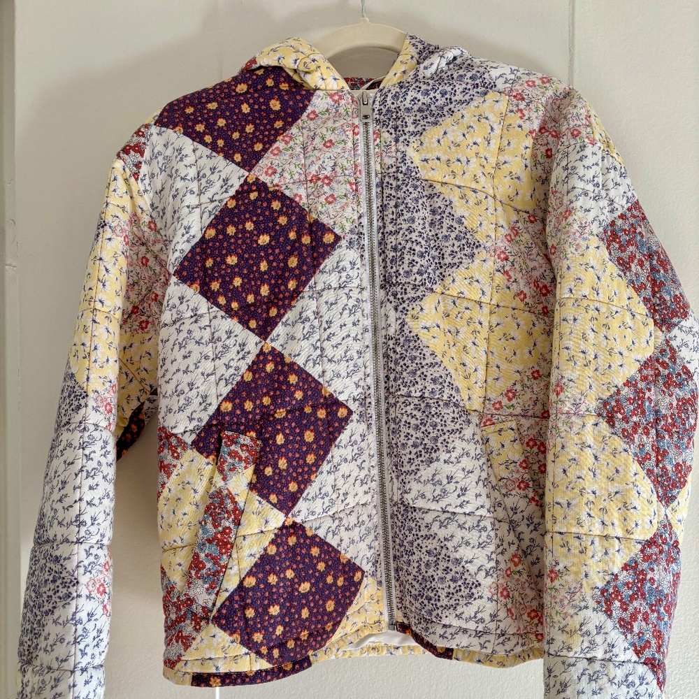 Floral Patchwork Quilt Jacket